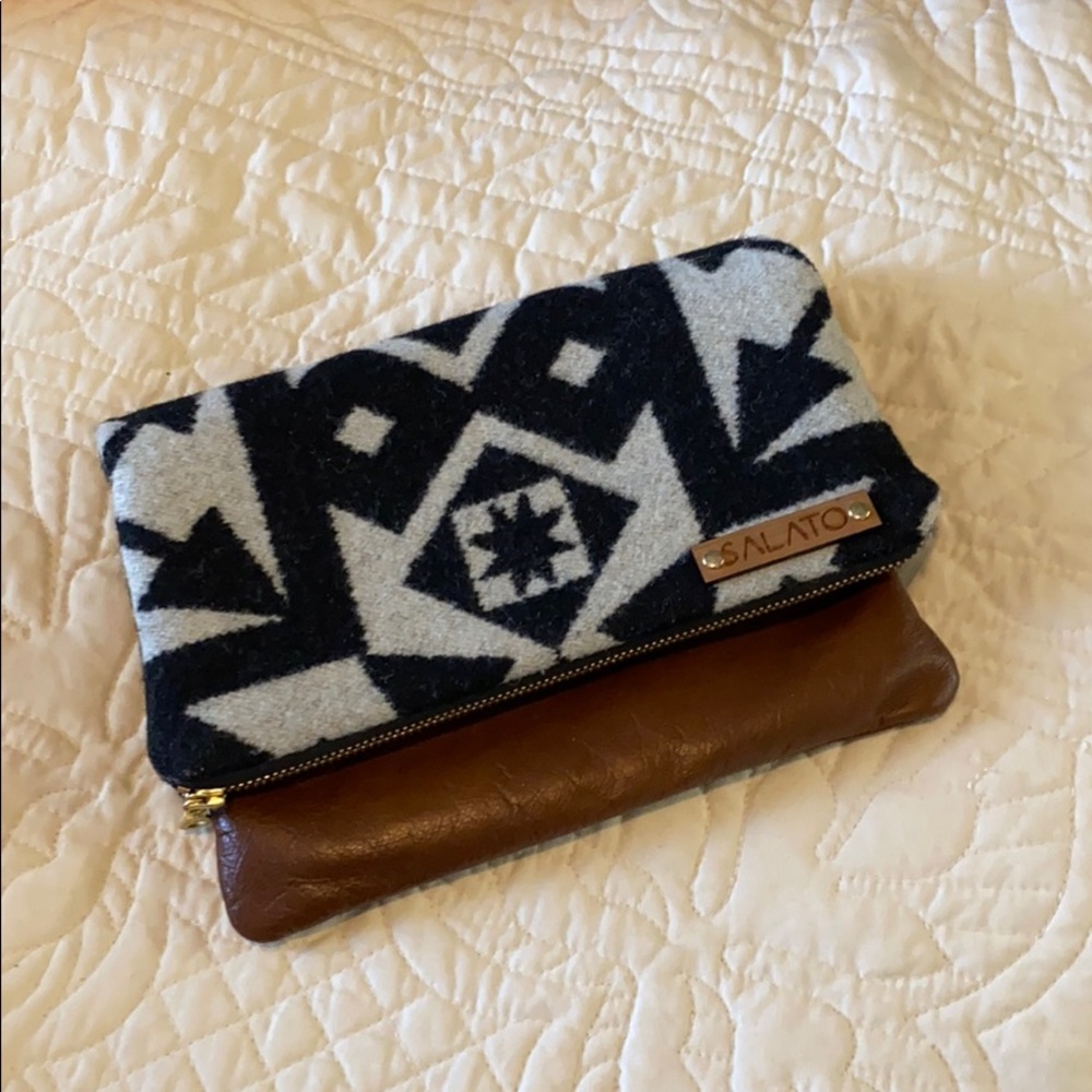 Salato Fold over clutch